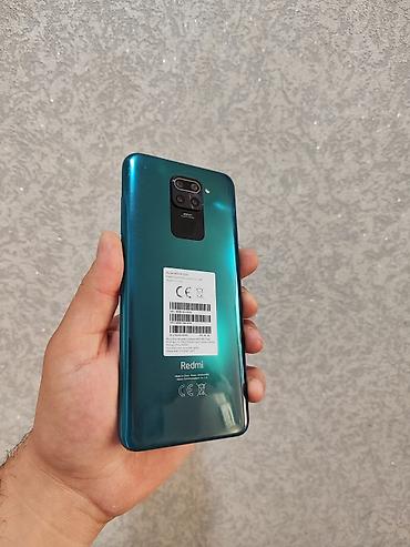 redmi note 9 ucuz: Xiaomi 128 GB, rəng - Yaşıl, 
 İki sim kartlı — 4