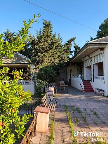 evimiz: Satılır: həyət evi və torpaq sahəsi - Geniş zal: böyük pəncərələr — 5