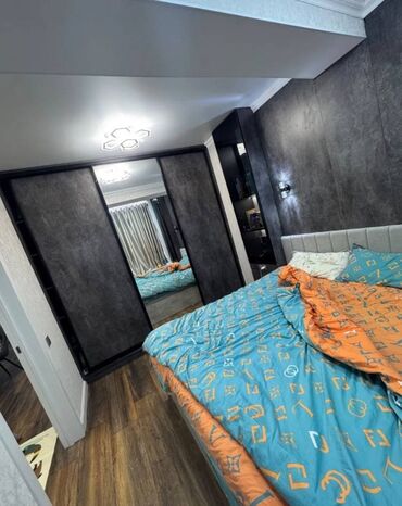 сдается квартира аламедин базар: 2 комнаты, 43 м², Индивидуалка, 7 этаж, Евроремонт