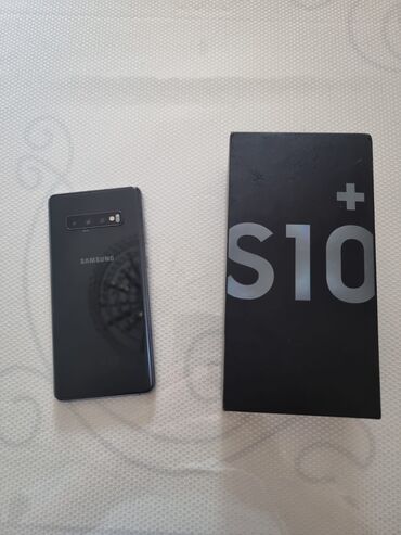 Samsung: Samsung Galaxy S10 Plus, Б/у, 128 ГБ, цвет - Черный