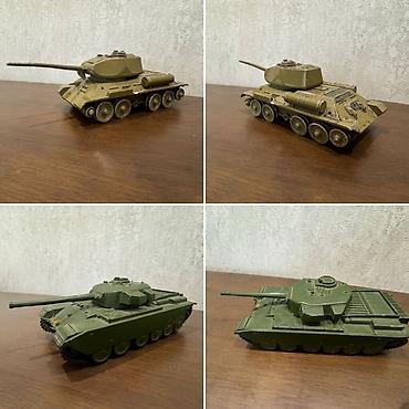 Avtomobil modelləri: – Kolleksiya üçün klassik hərbi texnika Tank Sovet istesali Made in — 1