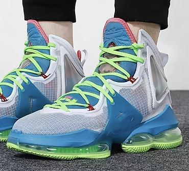 lebron 20: Баскетбольные кроссовки Nike LeBron 19 “Sprite” (высокая посадка) — 2