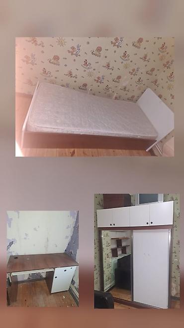 islenmis skaf: Oğlan və qız üçün, İşlənmiş, Təknəfərlik çarpayı, Yazı masası, Dolab — 1