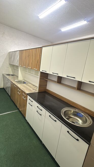 Кухонные гарнитуры: Кухонный гарнитур, Новый, В рассрочку, МДФ, Бесплатная доставка — 13