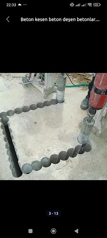 Xidmətlər: Beton kəsmə xidməti müxtəlif tikinti və təmir işləri üçün təklif — 3