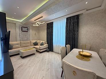 Квартиры: 3 комнаты, Новостройка, м. Ази Асланов, 91 м² — 4