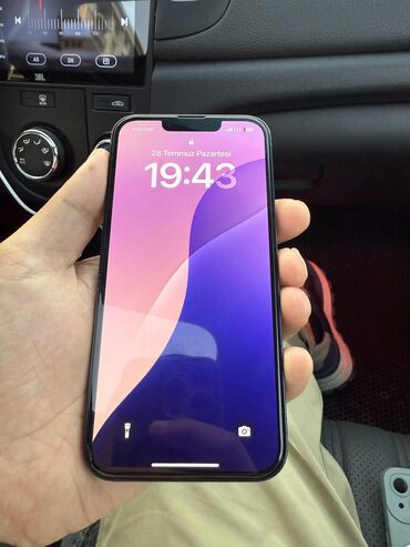 iphone 7 ikinci əl: IPhone 13, 128 GB, Midnight, Face ID, Simsiz şarj