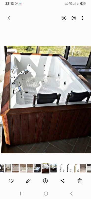 Cakuzi vannalar: Yeni Cakuzi vanna Motorlu, Pulsuz çatdırılma — 14