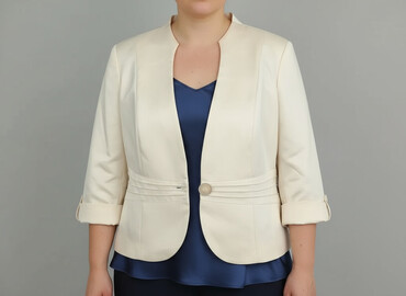 sukienki z rękawem 3 4: Women's blazer, size 4XL (EU 48)