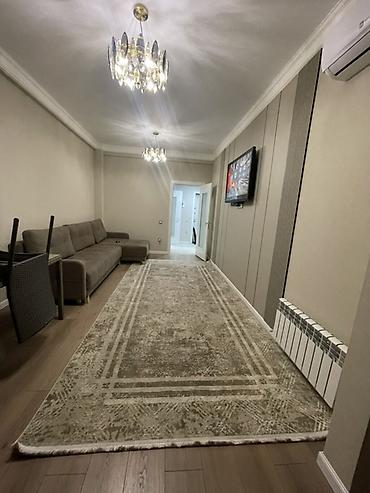 2022: 2 комнаты, 53 м², Асанбай мкр Элитка, 3 этаж, Евроремонт — 2