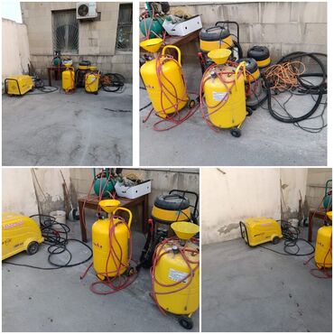 Boçkalar və çəlləklər: Moyka aparatlari 2500 azn. Hamisi işlekdir. 2 kopuk aparati,2