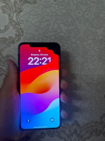 айфон xs про макс: IPhone Xs Max, Колдонулган, 256 ГБ, Jet Black, 85 %