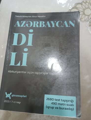 Testlər: 9 cu sinif Güvən kitabı satılır Yeni nəşr ilə eynidir içi İçində yazı