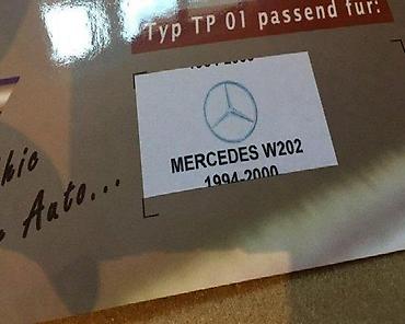 cerada za auto akcija: TEPIH PLATNENE PATOSNICE MERCEDES C W202 93-2000 | NOVO ! Viber — 3