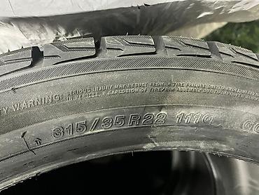 bmw 2015 x5: Шины 315 / 35 / R 22, Зима, Новый, Комплект, Внедорожные (АТ/МТ), Япония, Yokohama — 3