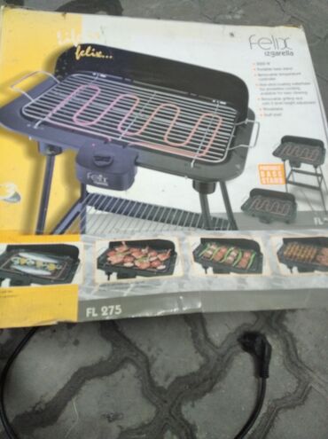 гриль газовый: Электрический гриль Felix Izgarella FL 275 - Мощность: 2000 Вт -