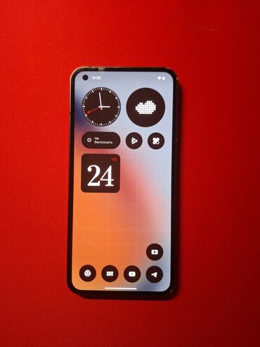Nothing: Nothing, Phone 1, Колдонулган, 256 ГБ, түсү - Кара, 2 SIM