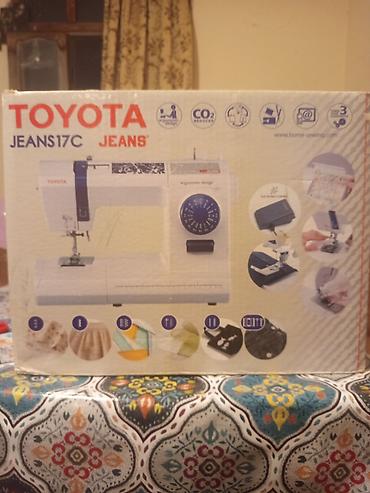 17 air: Toyota JEANS17C tikiş maşını - Jeans seriyası: qalın parça və cins — 1