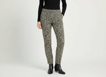 sandały z czubkiem: Material trousers for women, size S