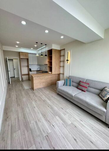 Продажа квартир: 1 комната, 46 м², Элитка, 10 этаж, Евроремонт
