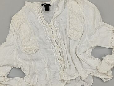 białe letnia bluzki: Top H&M, M (EU 38), condition - Good