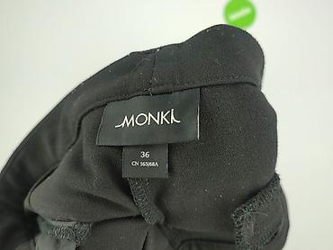 samoon spodnie: Monki, Spodnie materiałowe damskie, rozmiar S — 4