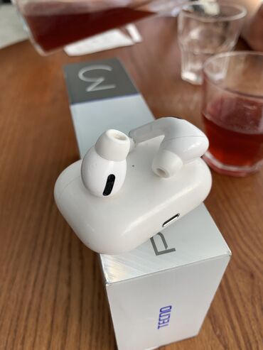 ear pods: Вакуумдук, Apple, Жаңы, Электр зымсыз (Bluetooth), Классикалык