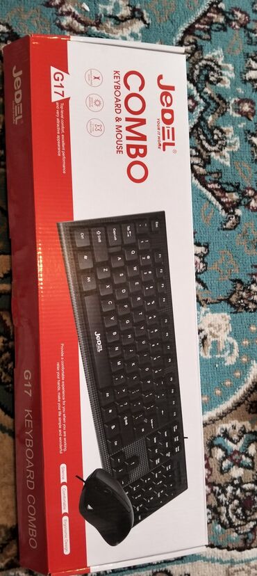 Masaüstü kompüterlər və iş stansiyaları: JEDEL G17 Keyboard & Mouse Combo - Brend: JEDEL - Model: G17 -