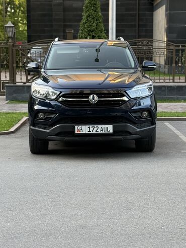 авто в бишкеке: Ssangyong Rexton: 2019 г., 2.2 л, Автомат, Дизель, Пикап