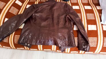 bunda 6 u 1: Prodajem kožnu jaknu braon boje,u odličnom stanju,veličina S