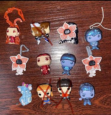 masin oyuncaqlar: Funko Pop mini fiqur 5 m -7 м biri - 3 ədəd kolleksiya fiquru — 2