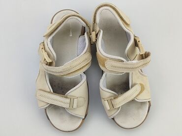 sandały ażurowe beżowe: Sandals 35, Used