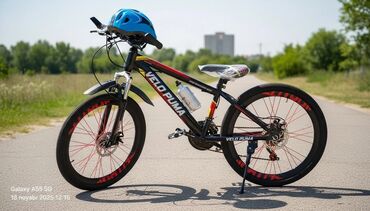 Uşaq velosipedləri: İşlənmiş İki təkərli Uşaq velosipedi Velocruz, 24", sürətlərin sayı: 21, Pulsuz çatdırılma — 7