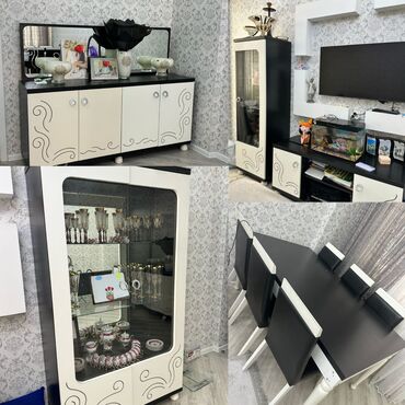 Qonaq otağı dəstləri: Qonaq dəsti satılır 330₼. Əla vəziyyətdədir. Heç bir problemi