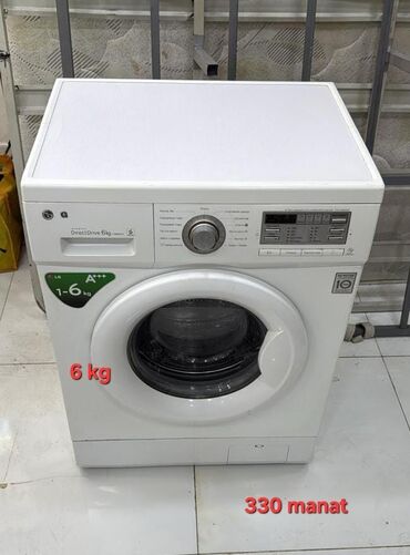 Kondisionerlər: Paltaryuyan maşın LG, 6 kq, Avtomat, Pulsuz çatdırılma