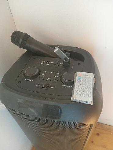 Музыкальные центры: Portativ Bluetooth akustik sistemi – böyük güclü səs, karaoke və — 2