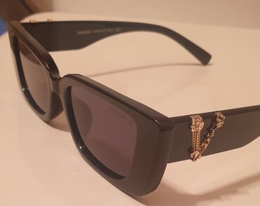 Naočare: Naočare za sunce, Versace, bоја - Crna — 3
