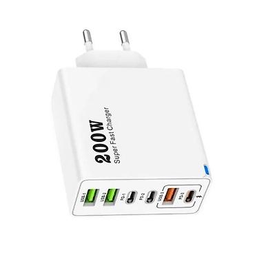 samsung: Super Punjač sa 6 portova snage 200W NOVO. Opis proizvoda: BOJA — 4