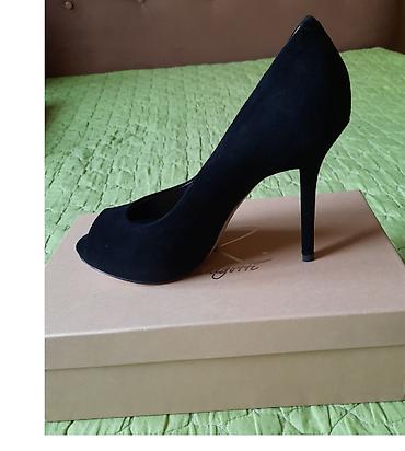 foot patch: Туфли с открытым носом Patrizia Rigotti, новые, замша, размер 39-39,5 — 4