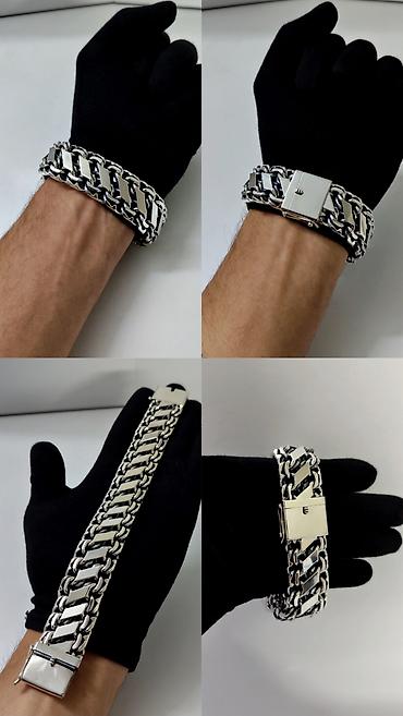 Серебряные браслеты: Браслет "Император" Серебро 925 проба В Наличии ✅ Вес 112 Грамм — 18