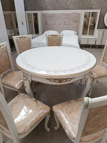 study table: Круглый стол. производство Россия, Дагестан. - Размер 1.2*1.6 — 1