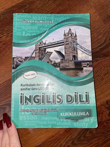 Kitablar, jurnallar, CD, DVD: Gülnarə Umudova İngilis dili 4 azn İçi təmizdir