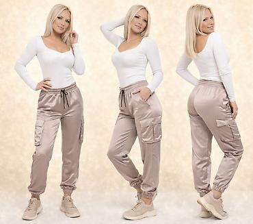 Pantalone: Super pantalone sa džepovima U struku su na gumu i učkur Odličan model — 1