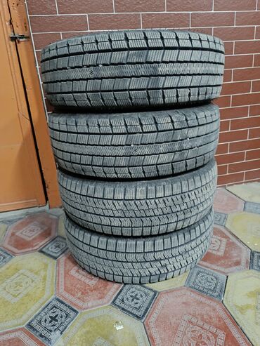 Шины: Шины 195 / 65 / R 15, Зима, Б/у, Комплект, Легковые, Bridgestone