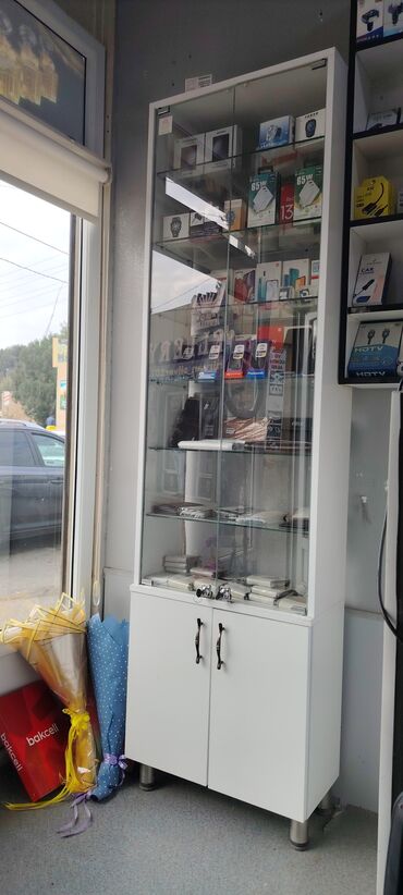 Manekenlər: Şüşəli dolab vitrini