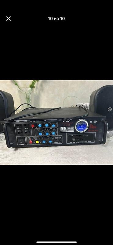 YGY Q-327 karaoke/mahnı gücləndirici və 4 ədəd akustik kolonkadan lalafo.az -da YGY Q-327 karaoke/mahnı gücləndirici və 4 ədəd akustik kolonkadan