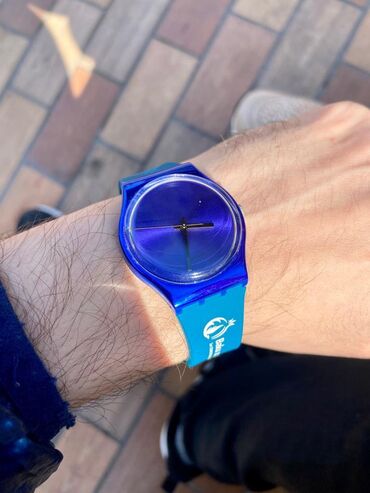huawei watch fit 2: Swatch saat original dükanda 120 azn dir tags: rolex, swiss, swatch