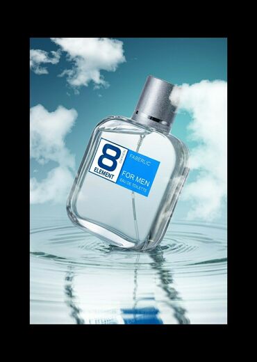мужские б у: Аромат 8 Element создан специально для компании Faberlic парфюмером