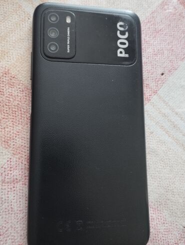 telefon mobil: Poco M3, 4 GB, rəng - Qara, Sensor
