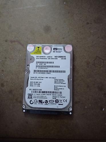 2 5 sata hdd: Western Digital WD Scorpio WD1200BEVS 2.5" HDD - Tutum: 120 GB - — 6